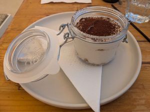 Tiramisu at T Veg  in Rhodes