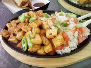 Sisig Tofu at Sizzling Filipino BBQ in Joensuu