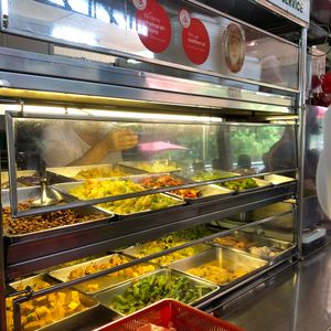 Huge variety of Liao at Hong Yi Vegetarian 弘一斋 in Central Singapore