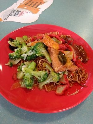 Breakfast at Hong Yi Vegetarian 弘一斋 in Central Singapore