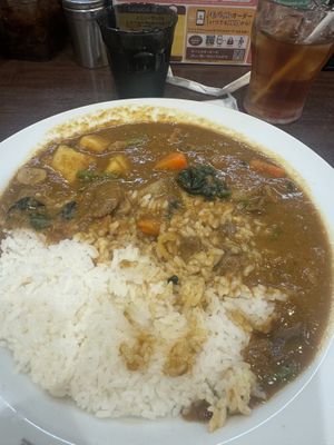 Vegan Japanese curry   at CoCo Ichibanya - Kyoto Shijoomiya Shop in Kyoto