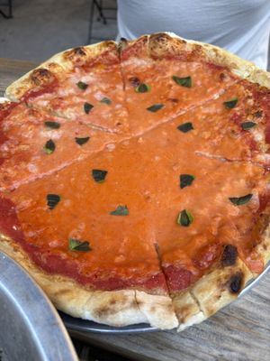 Vegan pizza.  at Bar Neon in Toronto
