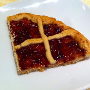red currant tart at I Sapori di Liila in Mentana