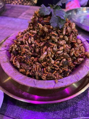 Bhel puri   at Indian Room in West End