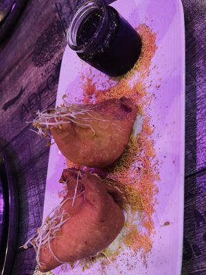 Samosa   at Indian Room in West End