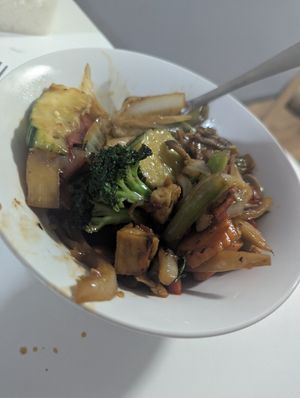 Basil tofu at Thai on Ipswich in Ipswich