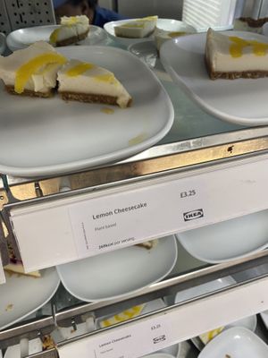 Lemon Cheesecake  at IKEA - Greenwich in South East London
