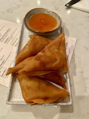 Samosa’s  at Miss Maddy in Delft