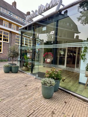 Entrance  at Miss Maddy in Delft