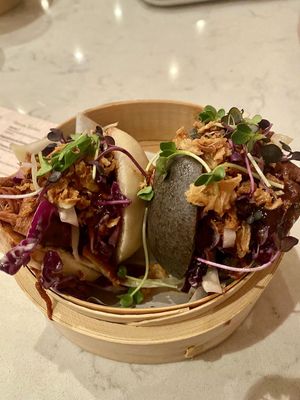 Bao bun with jackfruit  at Miss Maddy in Delft