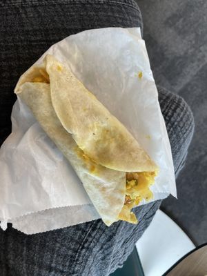 Migas taco  at AUS - Lick it Up in Austin