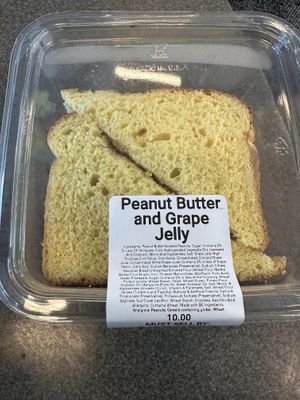 Technically Ruta Maya coffee shop, PBJ available  at AUS - Lick it Up in Austin