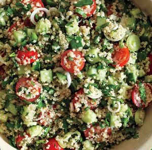 Grab and go quinoa salad   at SunnySide Coffee in Tawas City