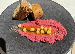 Humous starter  at Emblem Flow Hakone in Hakone