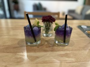 Magenta Lemonade😍  at Sauce Tree Sanur: Plant Based Cafe in Sanur