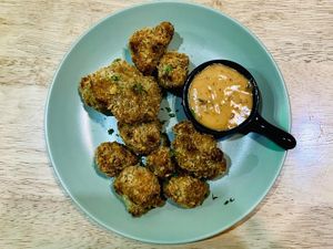 Cauliflower bites 🤤  at Sauce Tree Sanur: Plant Based Cafe in Sanur