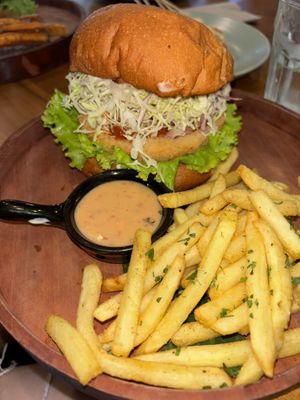 Colonel Burger  at Sauce Tree Sanur: Plant Based Cafe in Sanur