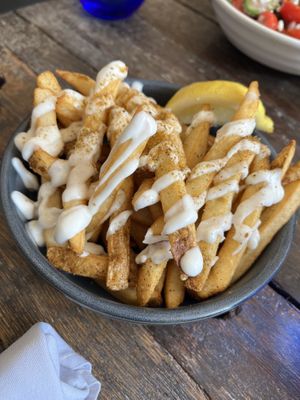 Side fries  at Kala Modern Greek in Chicago