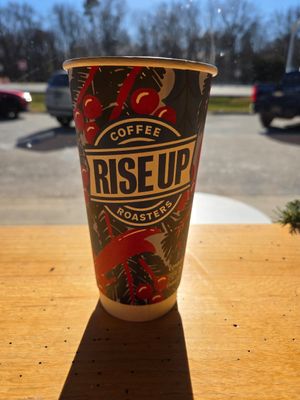  at Rise Up Coffee in Cambridge