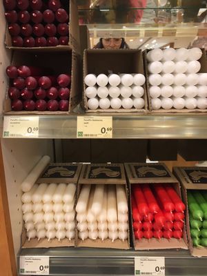 Vegan candles  at denn's Biomarkt - Heidelberg-Weststadt in Heidelberg