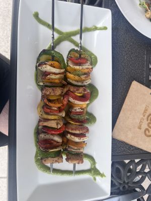 Kabob   at Red's Leaf Café in Metuchen