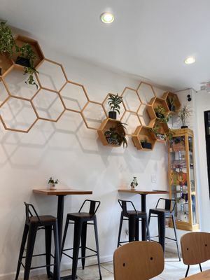 So cute inside  at Red's Leaf Café in Metuchen