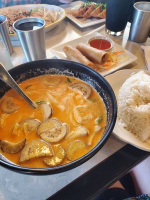 Red curry at Basil Babe in Ypsilanti