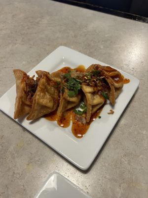 Tofu Red Curry Dumplings: 5 out of 5 stars ⭐️   at Basil Babe in Ypsilanti