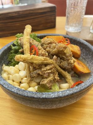 Vegan ceviche   at Lounge del Brujo Centro Histórico in Arequipa