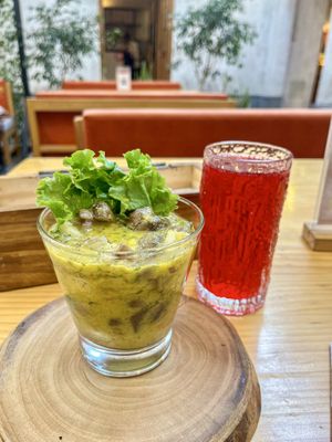 Leche de tigre  at Lounge del Brujo Centro Histórico in Arequipa