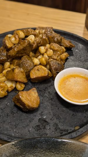 🥔🌽 Caparinas (Entree) at Lounge del Brujo Centro Histórico in Arequipa
