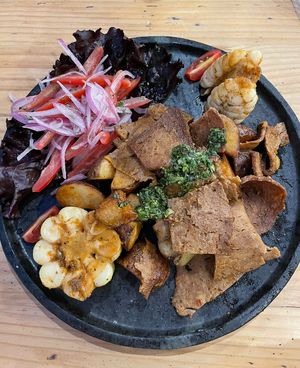 Anticuchos   at Lounge del Brujo Centro Histórico in Arequipa