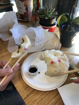 Vegan bao ! Yum   at Kam Wai Dim Sum in Vancouver