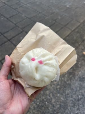Mini Vegan bun - $1.75 eachh #Veganuary at Kam Wai Dim Sum in Vancouver