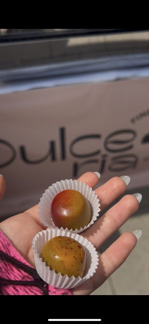 pb&j praline, apple walnut praline  at Dulceria in Vienna