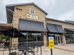 Yum factor 10. at CAVA in Georgetown