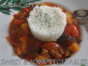 Sweet & sour at Duke Bullock's Vegan Cafe in Scarborough