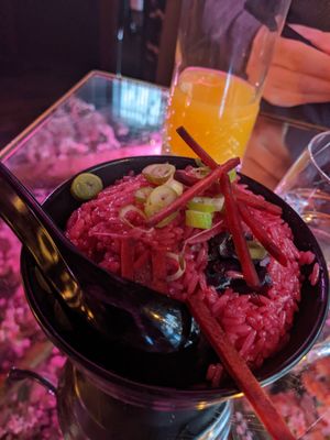 Candy rice at Tattu Edinburgh in Edinburgh