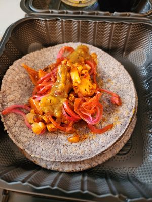 Cauliflower tacos at a'Verde Cocina + Tequila in Cary