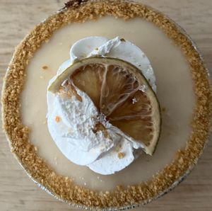 Key lime tart at Valhalla Bakery in Orlando