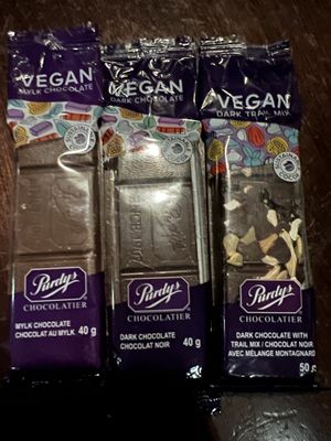 Yes, I have sampled those three...  at Purdys Chocolatier in Surrey