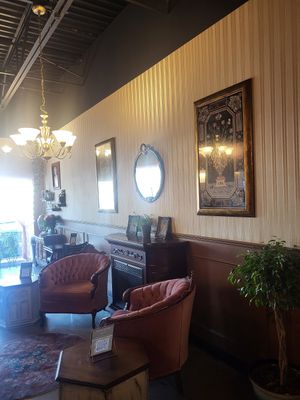 40s 50s interior at Beyond Cafe in Ottawa