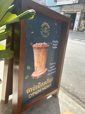   at Cuffeine: Plant-based Coffee in Phnom Penh