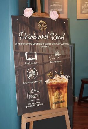   at Cuffeine: Plant-based Coffee in Phnom Penh