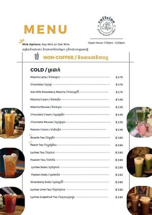   at Cuffeine: Plant-based Coffee in Phnom Penh