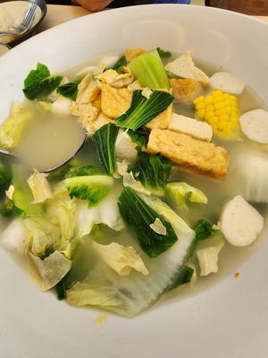 Soup original at Cavegie in Tangerang