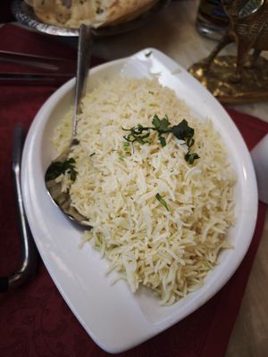 Rice (included) at Namaste Indisches Restaurant in Regensburg