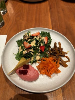 Carrots had a nice Garam Masala flavor to it!  at The Burn  in Tokyo