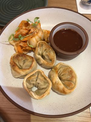 Son dumplings  at Mallow - Canary Wharf in East London