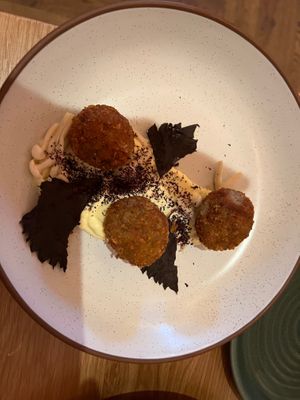 Small plate  at Mallow - Canary Wharf in East London
